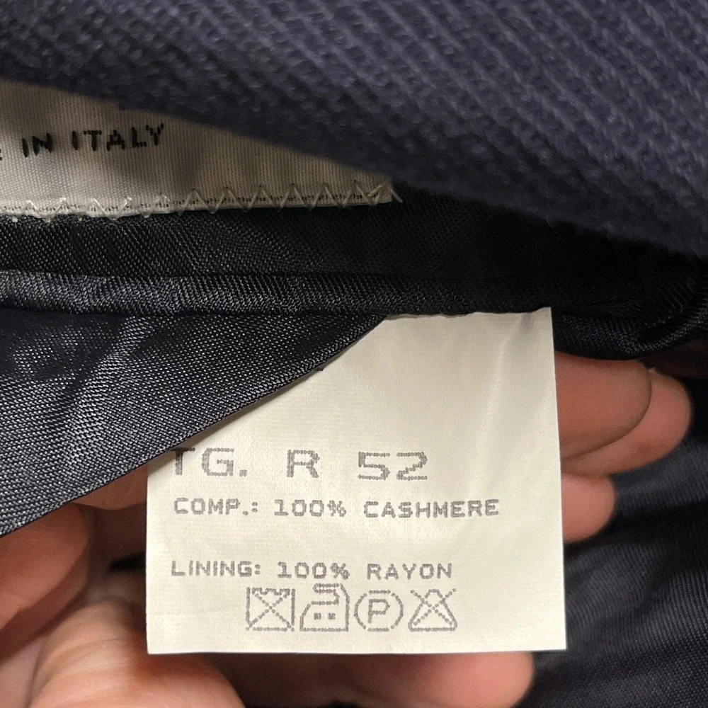 San Marino Linea Uomo MenBlazer‎ 100% Cashmere Suit Jacket Sport Coat Italy 42R